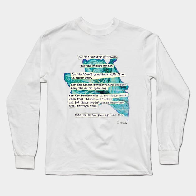 Woke: A T-shirt For Utopia Preppers Long Sleeve T-Shirt by caitoz